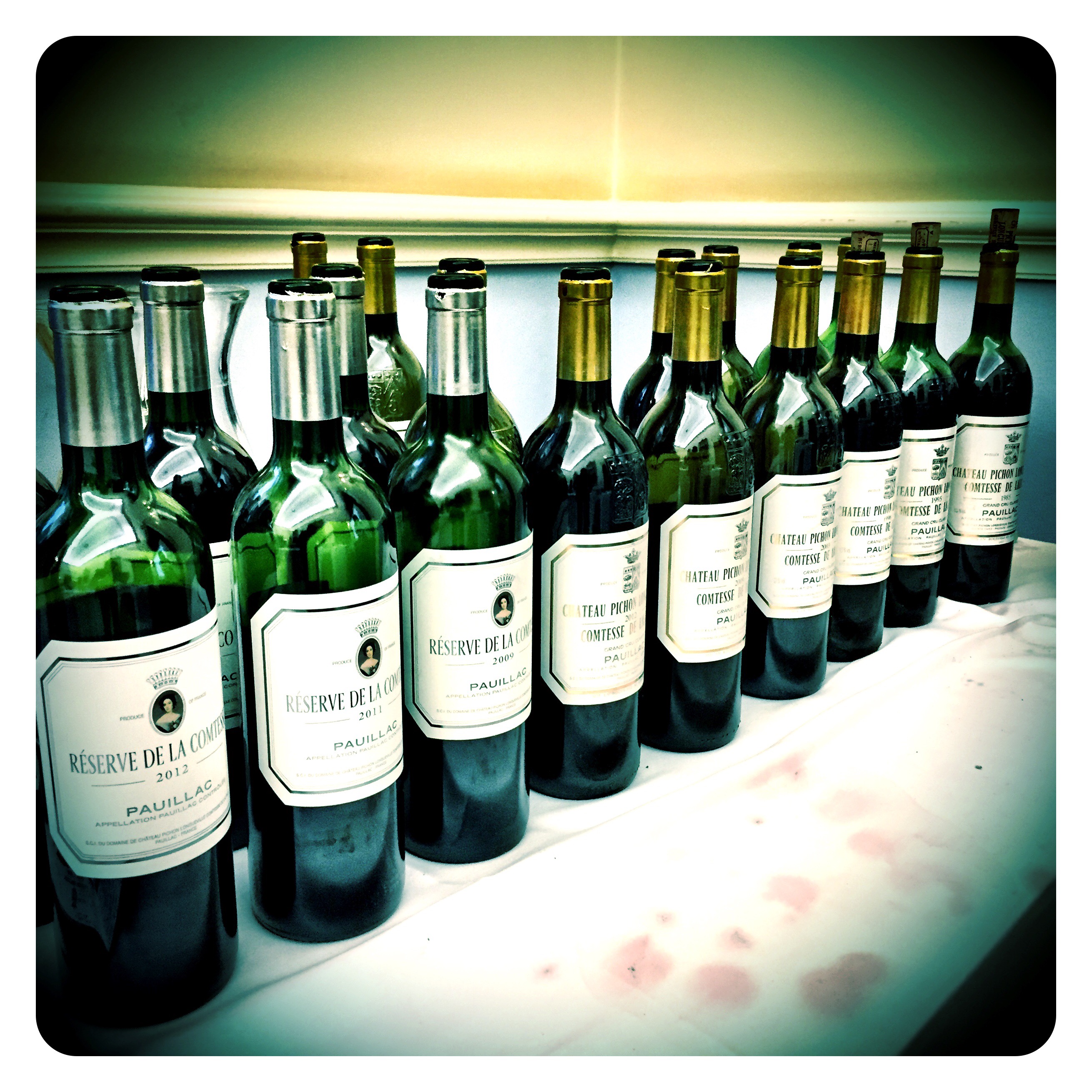 Chateau Pichon Comtesse de Lalande Bordeaux Masterclass ~ 1985 to